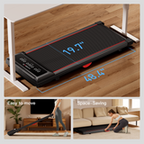 2-in-1 Walking Pad, Under Desk Treadmill