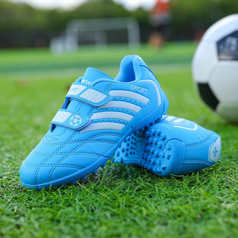 Kids Soccer Shoes Turf - Non-Slip Football Sneakers