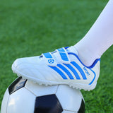 Kids Soccer Shoes Turf - Non-Slip Football Sneakers