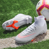 High Ankle Men's Soccer Cleats - Professional Training Shoes