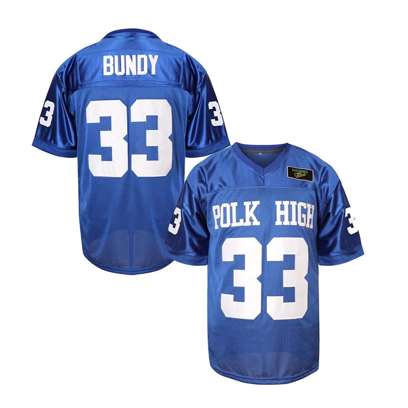 POLK HIGH #33 BUNDY Football Jersey