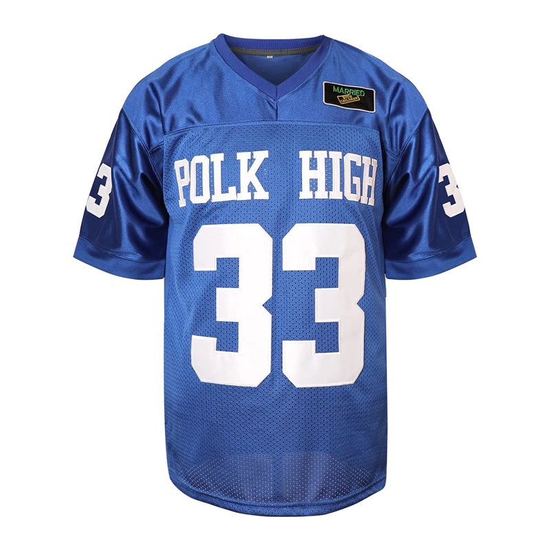 POLK HIGH #33 BUNDY Football Jersey