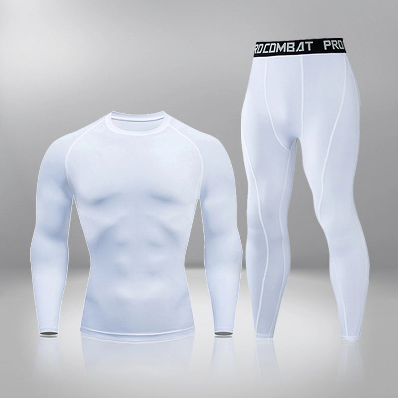 Men's Thermal Underwear Set - Compression & Quick Drying