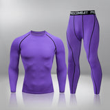 Men's Thermal Underwear Set - Compression & Quick Drying