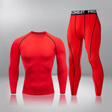 Men's Thermal Underwear Set - Compression & Quick Drying