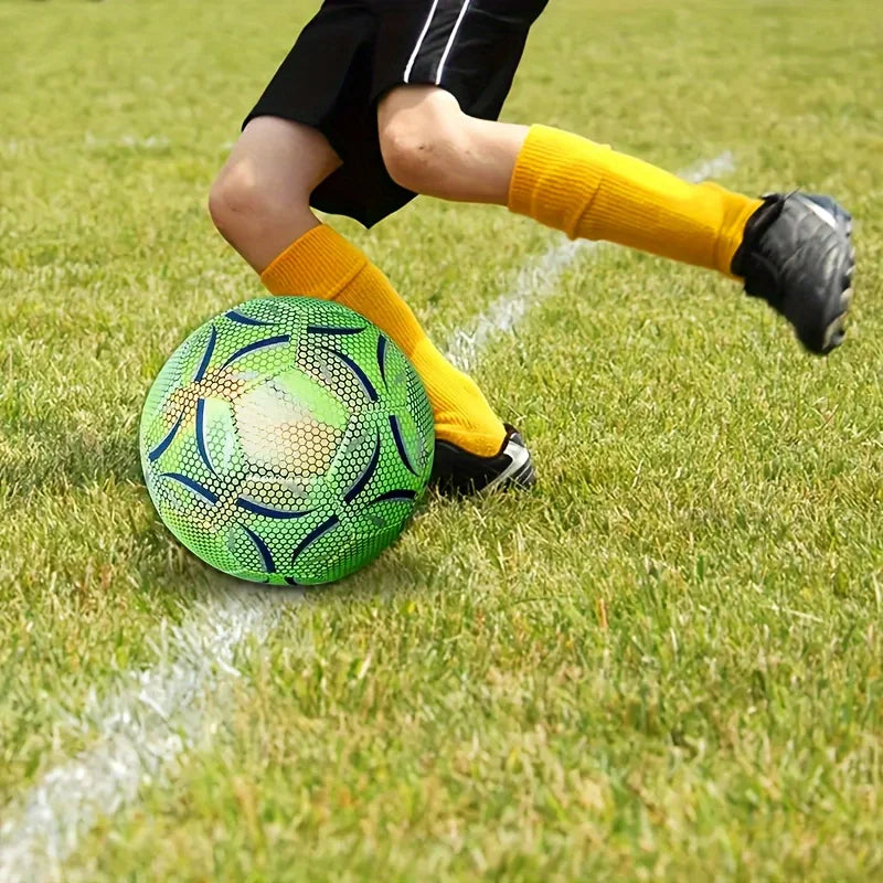 Glow in the Size 5 Soccer Ball