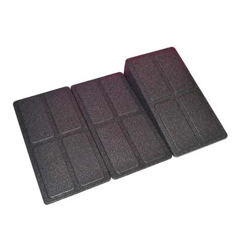 Yoga Bricks Set with Squat Wedge Blocks and Slant Board - 3 Piece Set for Gym and Yoga Fitness