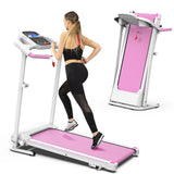 Foldable Treadmill for Home Gym with LED Display