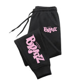 Pink Bratz Print Jogger Sweatpants for Men and Women