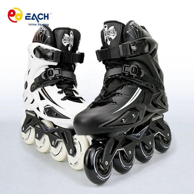 High Quality Custom Professional 4 Wheels Inline Speed Roller Skate Aluminum Alloy-0