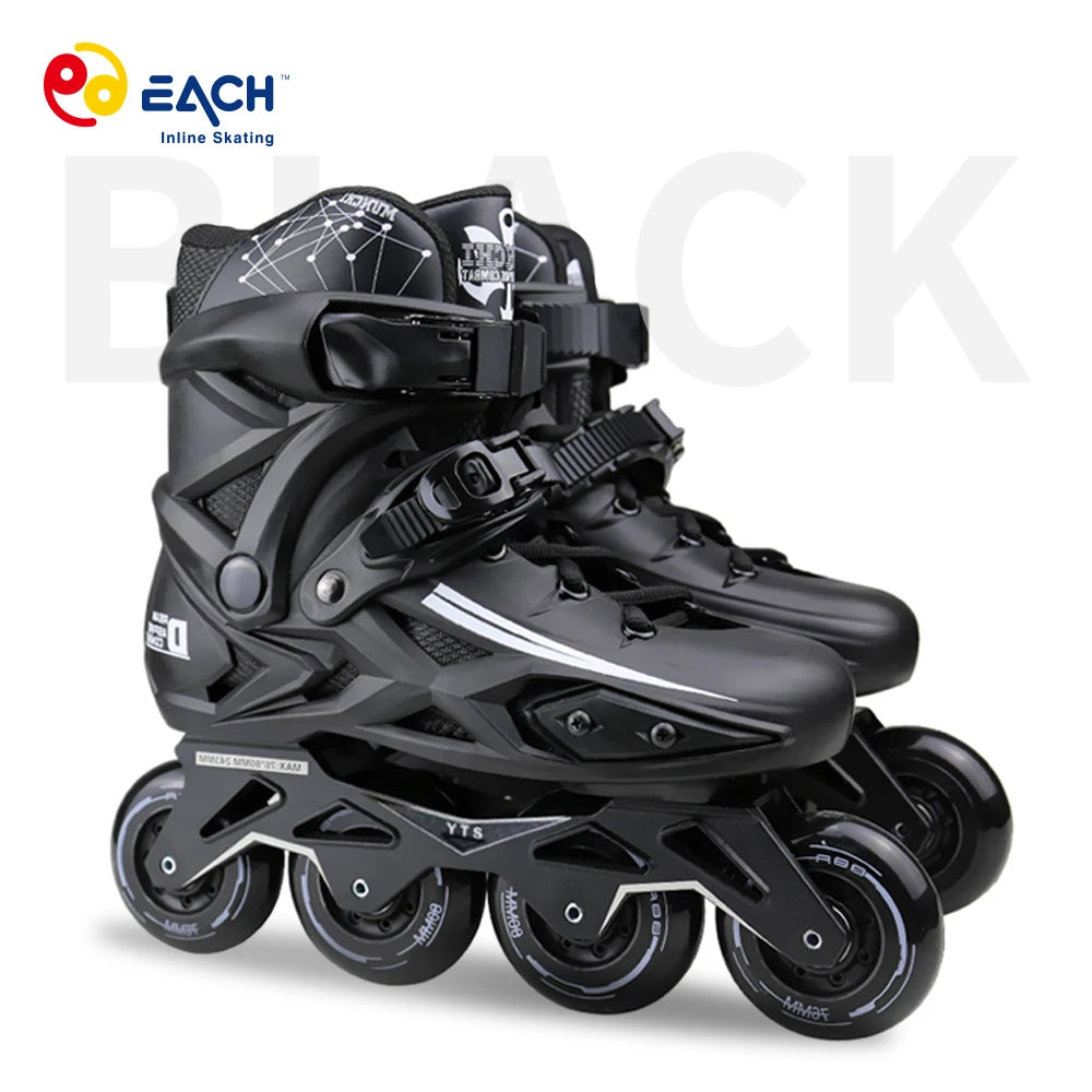 High Quality Custom Professional 4 Wheels Inline Speed Roller Skate Aluminum Alloy-7