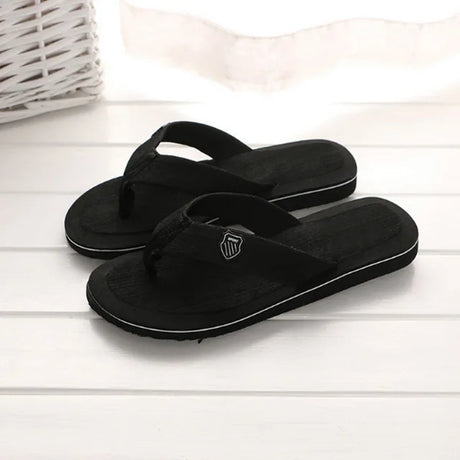 High Quality Men Beach Shoes Summer Casual Flat Slippers Male Indoor Bathroom Anti-Slip Flip Flops Man Flip-Flops Men Sandals