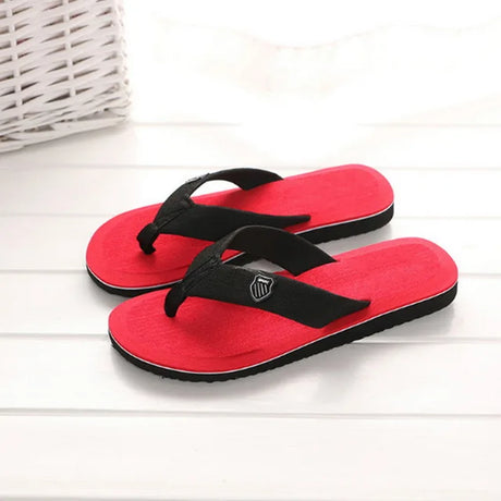 High Quality Men Beach Shoes Summer Casual Flat Slippers Male Indoor Bathroom Anti-Slip Flip Flops Man Flip-Flops Men Sandals