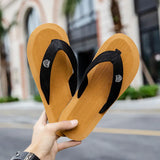 High Quality Men Beach Shoes Summer Casual Flat Slippers Male Indoor Bathroom Anti-Slip Flip Flops Man Flip-Flops Men Sandals