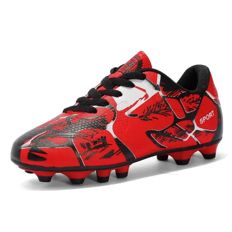 Kids' High Quality Breathable Soccer Cleats Training Sneakers for Grass