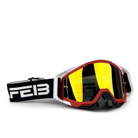 Pink Motocross Ski Goggles