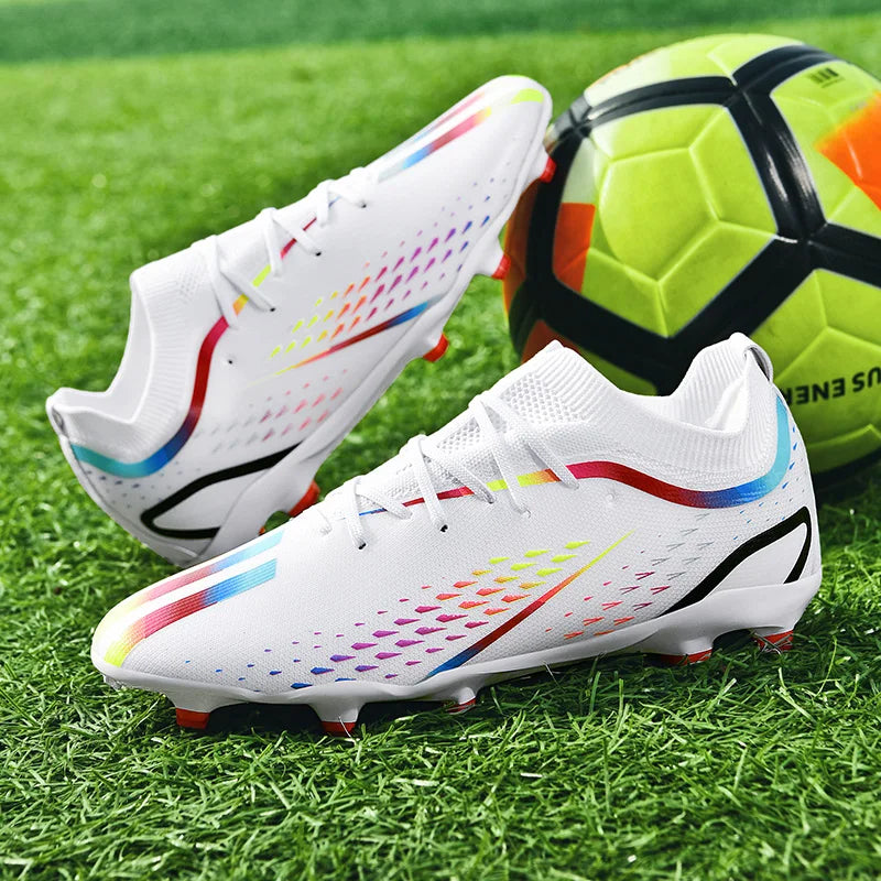 Men's Soccer Cleats - High Quality, Comfortable, Breathable, Non-Slip Outdoor Training Shoes