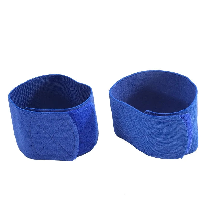 Adjustable Soccer Shin Guard Bandage with Elastic Safety Strap