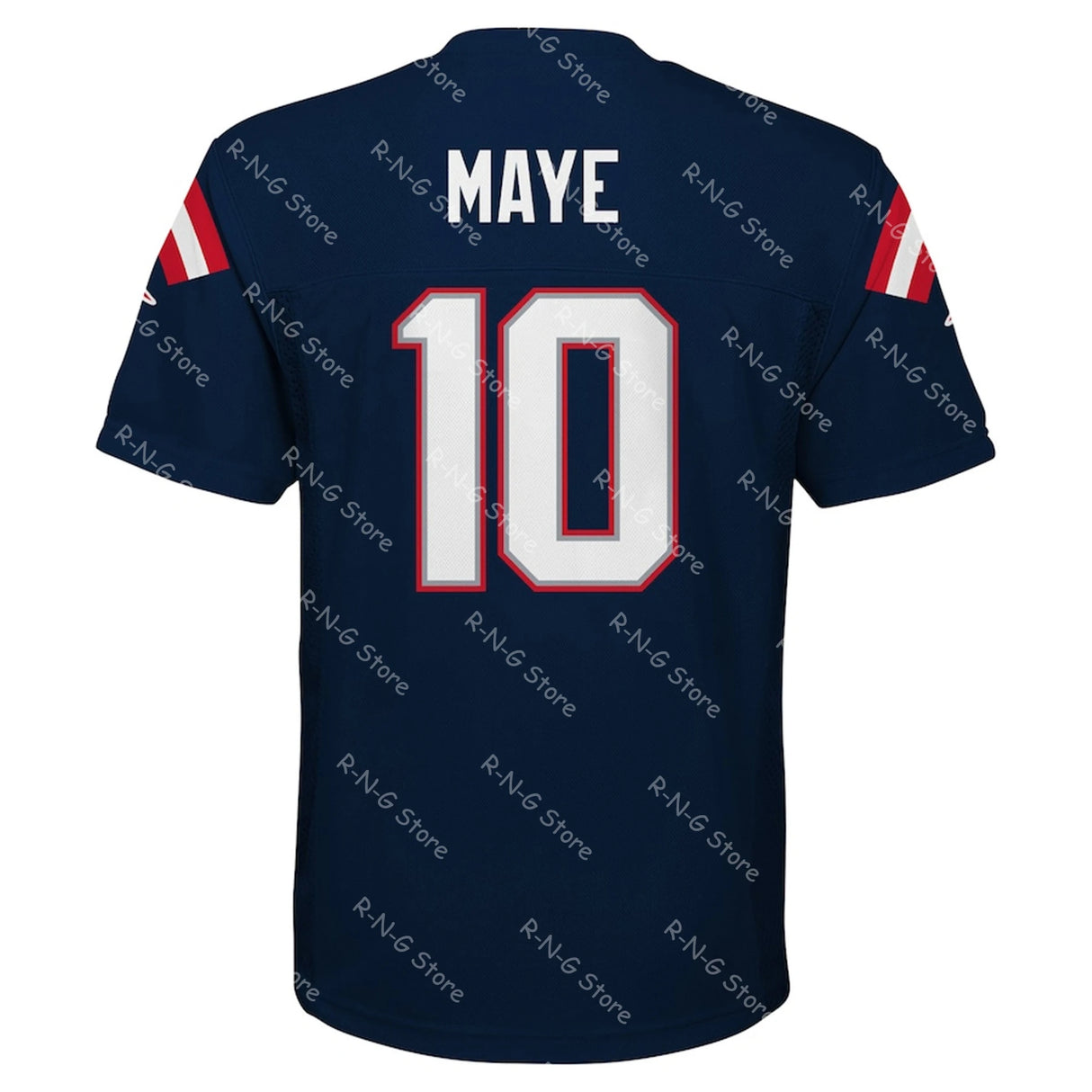 NFL Football Jersey Drake Maye New England Patriots Youth Replica Jersey