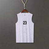 Men's Sleeveless Tops Tees Casual Sports Basketball T-shirt No. 23