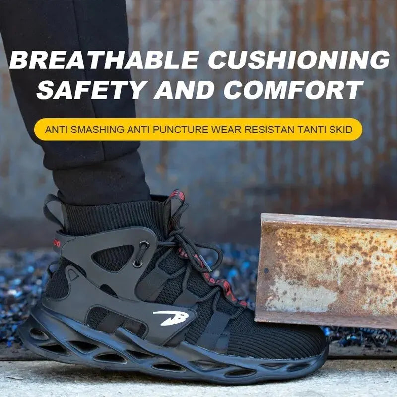 Puncture-Proof Indestructible Safety Shoes