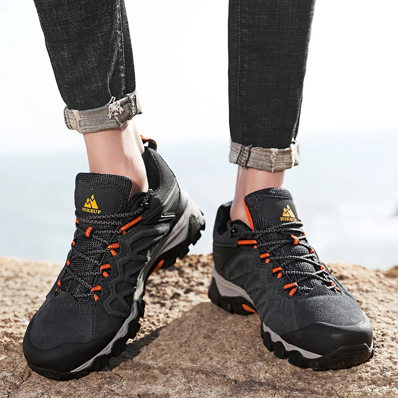 HIKEUP Leather Hiking Shoes