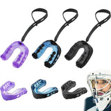 Mouth guards Football Mouthguard with Lip Protection Mouth Guard with Strap Mouth Protector Basketball Karate Rugby Boxing Accessories