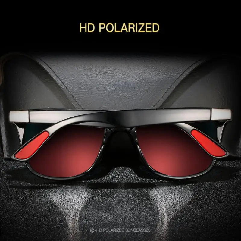 Classic Polarized Square Sunglasses - UV400 Protection