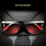 Classic Polarized Square Sunglasses - UV400 Protection