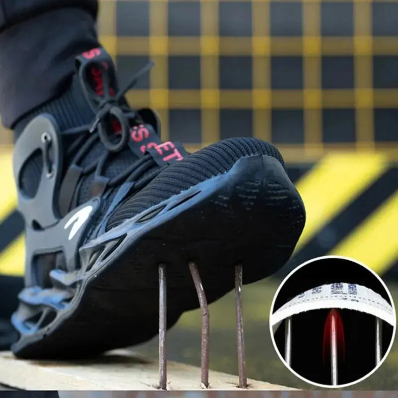 Puncture-Proof Indestructible Safety Shoes